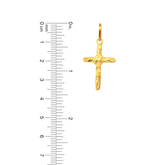 22K Gold Cross Pendant
